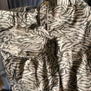 Olive beige straight pant